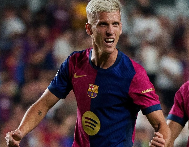Dani Olmo Debut bersama Barcelona