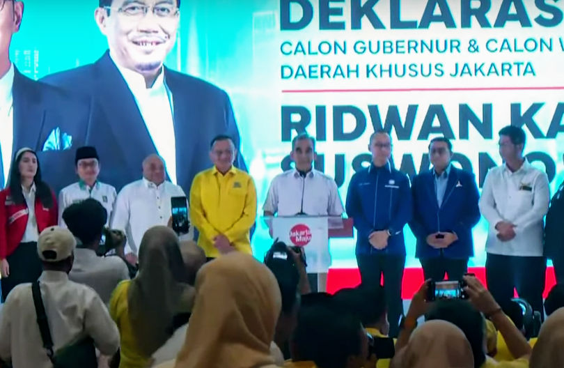 Deklarasi Dukungan Ridwan Kamil-Suswono