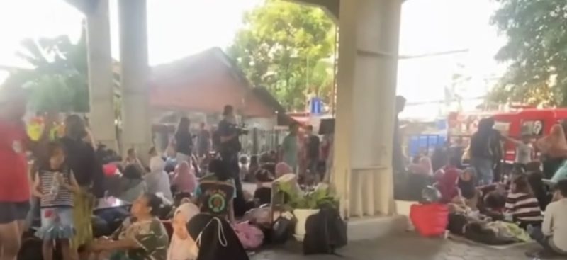 Pengungsi Kebakaran Manggarai