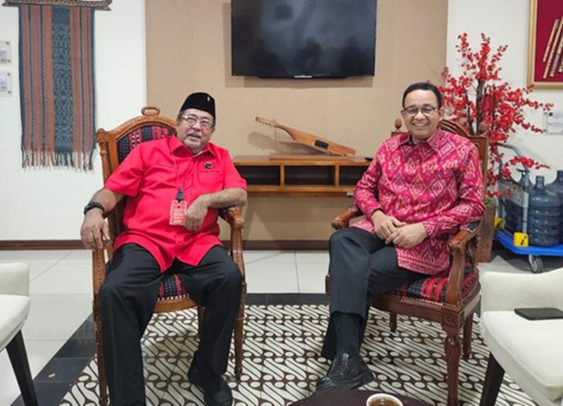 Rano Karno dan Anies Baswedan