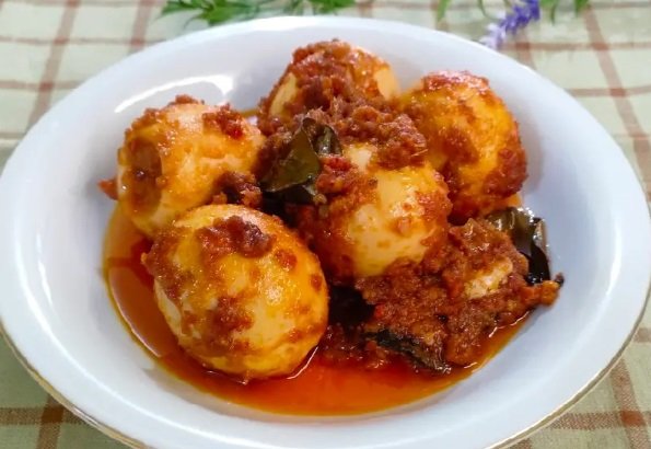 Rendang Telur Bulat