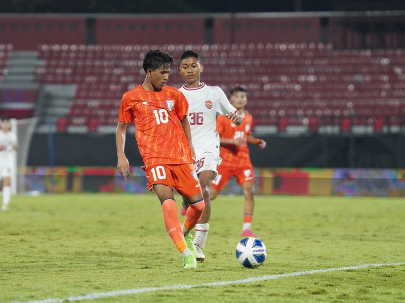 Timnas U-17 Indonesia vs India