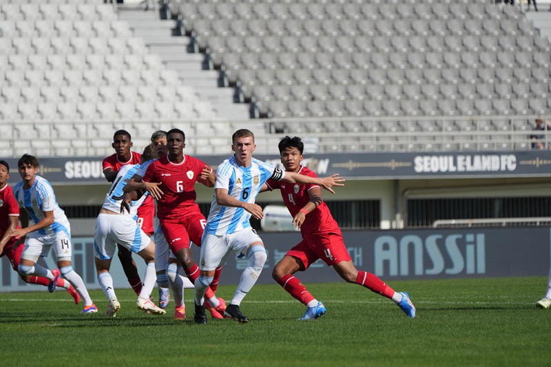 Timnas U-20 Indonesia vs Argentina