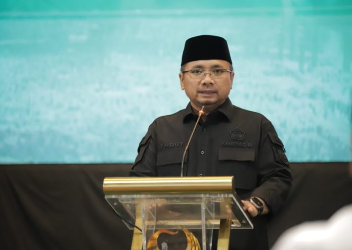 Yaqut Cholil Qoumas Menteri Agama RI