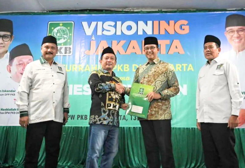anies dapat rekomendasi dari pkb maju pilkada jakarta 2024
