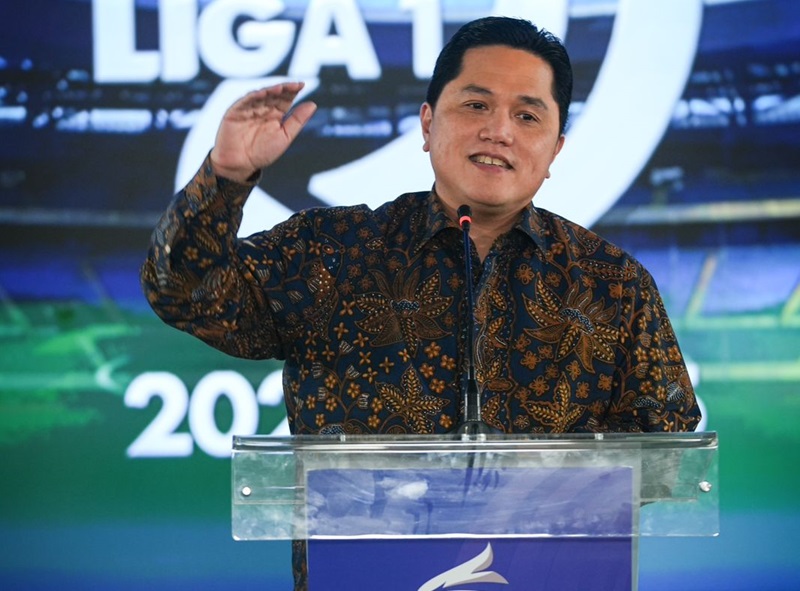 erick thohir, ketua umum pssi