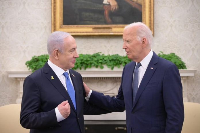 joe biden dan benjamin netanyahu