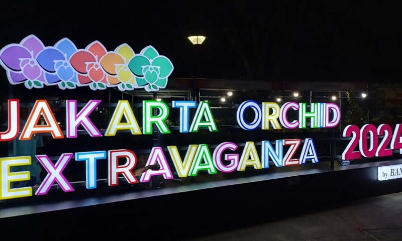 sylviana murni harap jakarta orchid extravaganza 2024 jadi daya tarik wisatawan