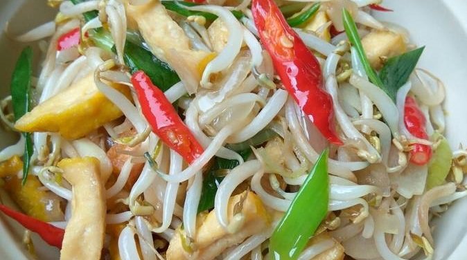 Tumis toge tahu