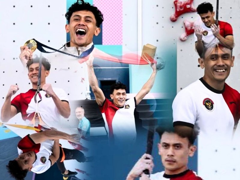 veddric leonardo panjat tebing