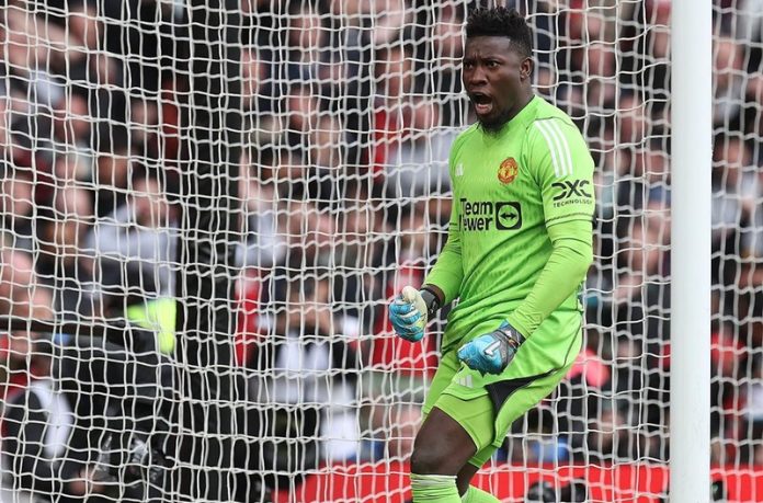 Andre Onana, kiper Manchester United