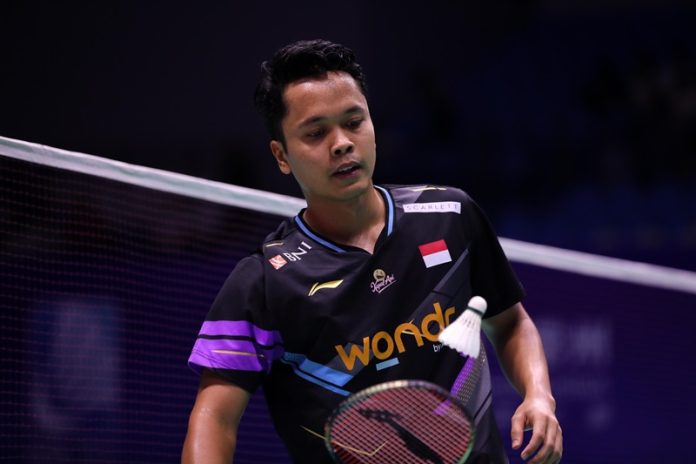 Anthony Ginting di China Open 2024