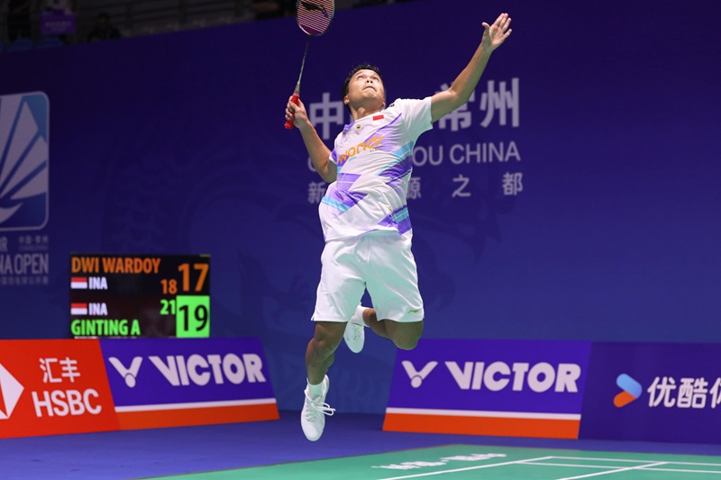 Anthony Ginting di China Open 2024