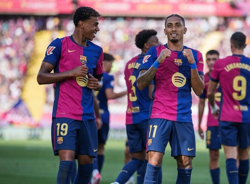 Barcelona Pesta 7 gol lawan Valladolid