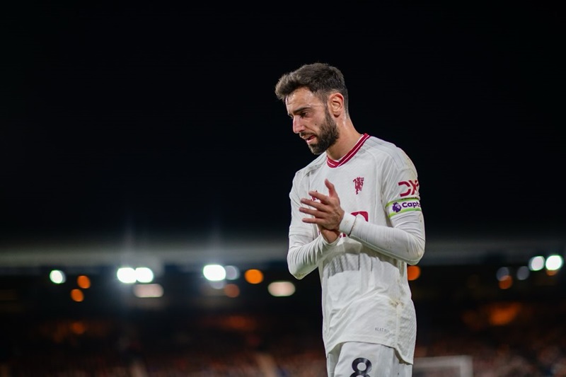 Bruno Fernandes bersama Manchester United Bruno Fernandes bersama Manchester United