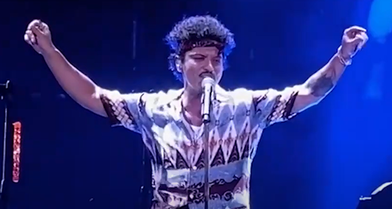 Bruno Mars di JIS
