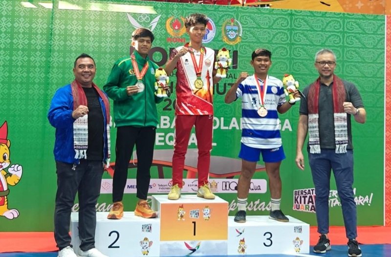 Eksebisi Teqball PON XXI Aceh-Sumut 2024