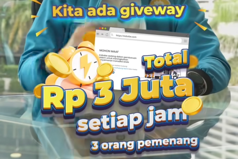 Giveaway Indodax