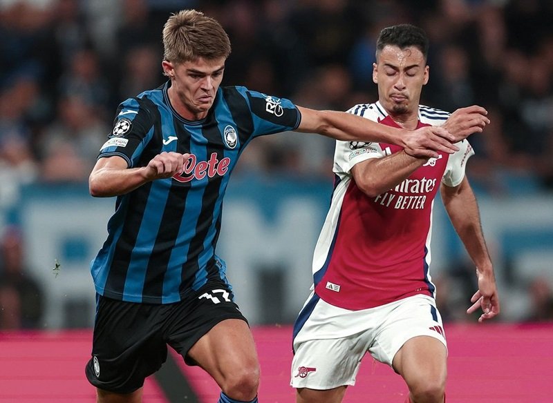 Hasil Atalanta vs Arsenal berakhir imbang tanpa gol