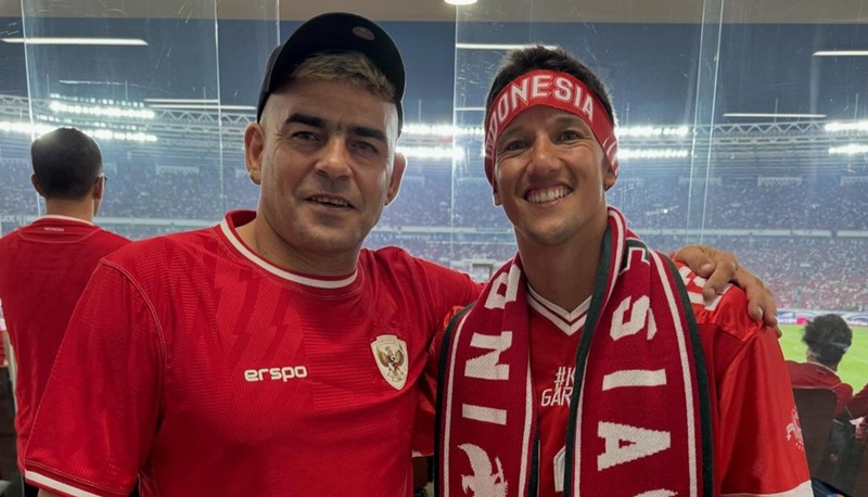 Irfan Bachdim dan Christian Gonzales