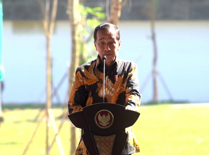 Jokowi di IKN