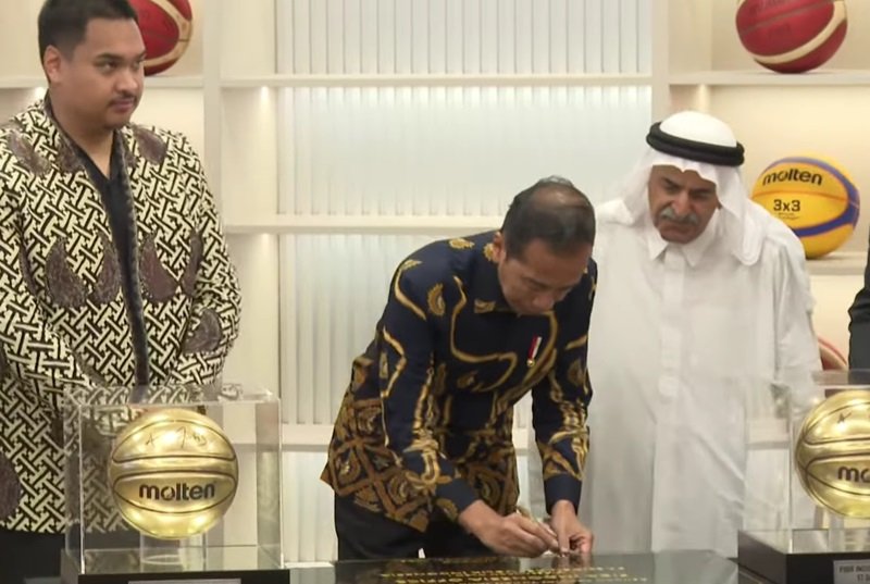 Jokowi resmikan FIBA