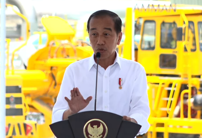 Jokowi resmikan smelter PT Amman Mineral Internasional Tbk