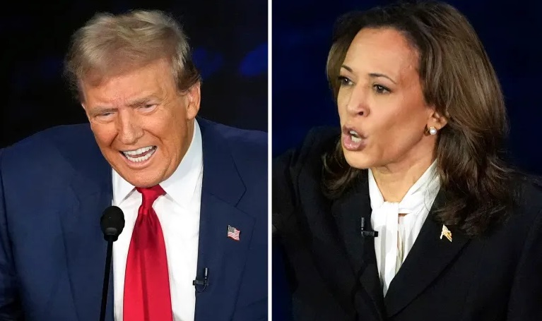 Kamala Harris dan Donald Trump