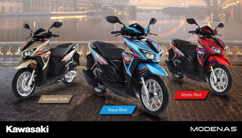 Kawasaki Modernas Brusky 125