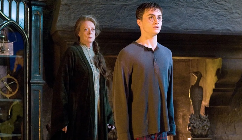 Maggie Smith dan Daniel Radcliffe