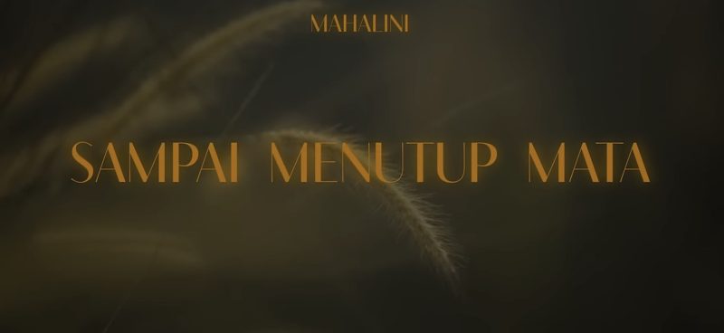 Mahalini Sampai Menutup Mata