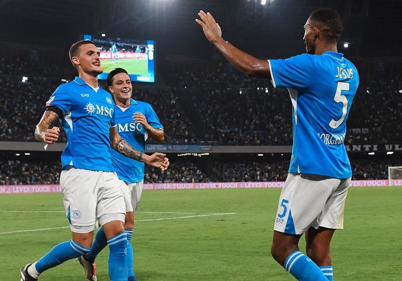 Napoli vs Palermo di Coppa Italia