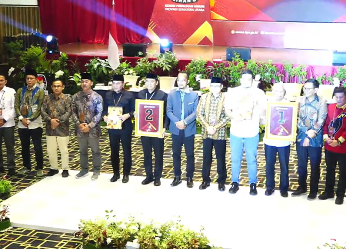 Nomor Urut Paslon Gubernur Sumut 2024