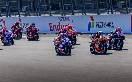 Pembalap MotoGP di Mandalika