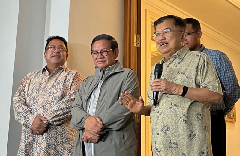 Pramono Anung temui JK