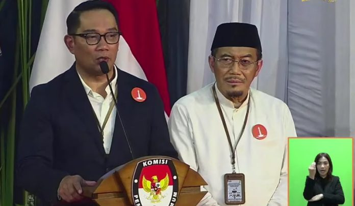 Ridwan Kamil - Suswono