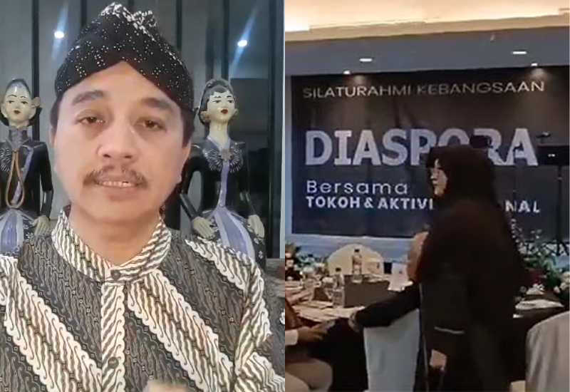Roy Suryo respons penyerangan Forum Tanah Air di Grand Kemang Hotel