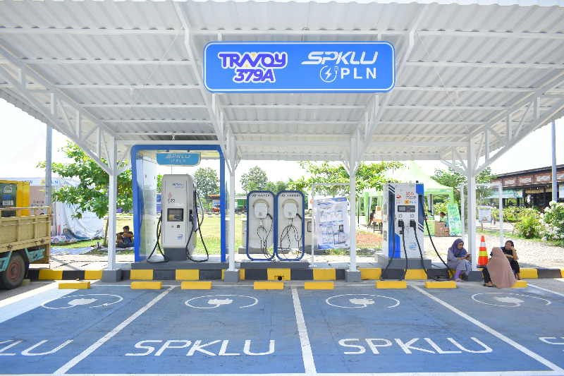 SPKLU di Rest Area