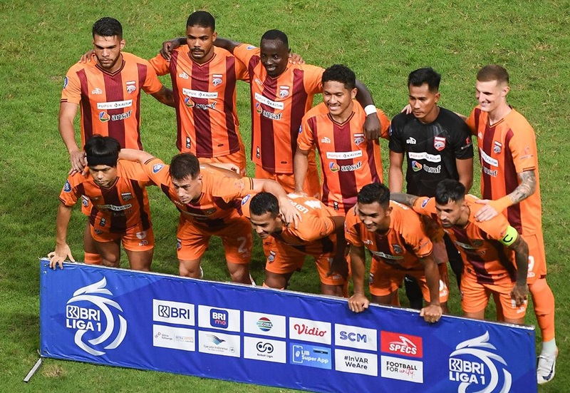 Skuad Borneo FC Samarinda di Liga 1