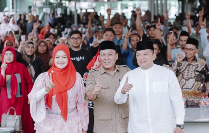 Acep-Gina bersama Relawan AJISAKA gelar syukuran jelang pelantikan Prabowo Subianto