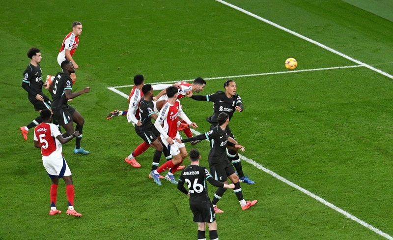 Arsenal vs Liverpool di Liga Inggris