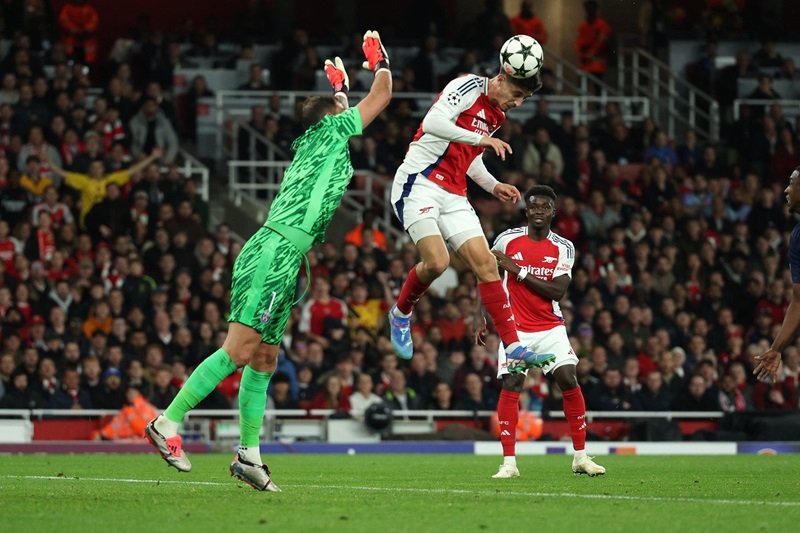 Arsenal vs PSG di Liga Champions