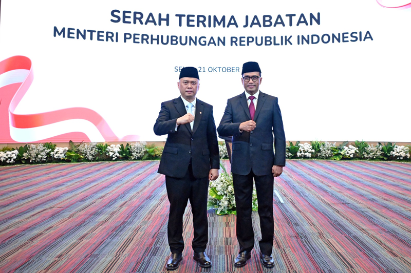 Dudy Purwagandhi dan Budi Karya Sumadi