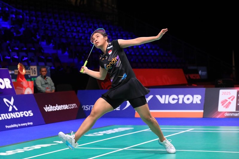 Gregoria Mariska Tunjung di Denmark Open 2024