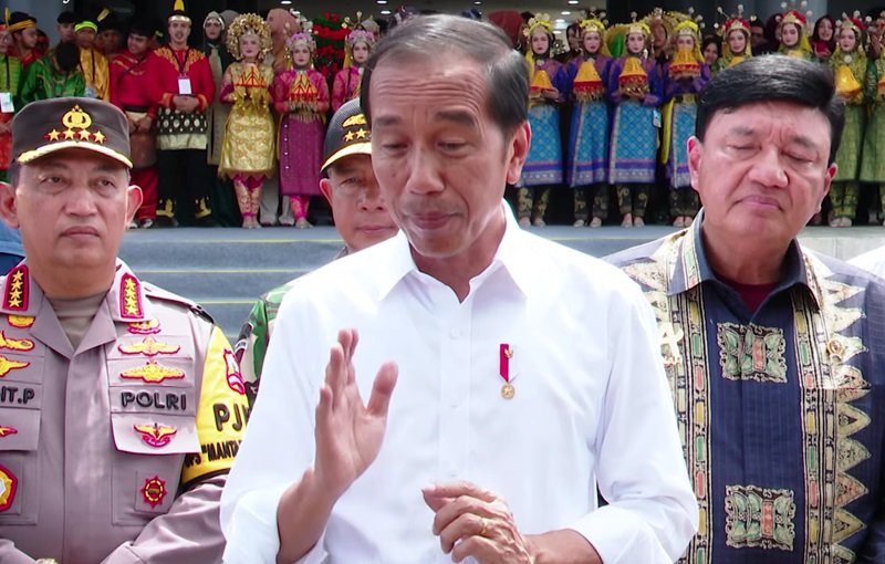 Jokowi di Aceh