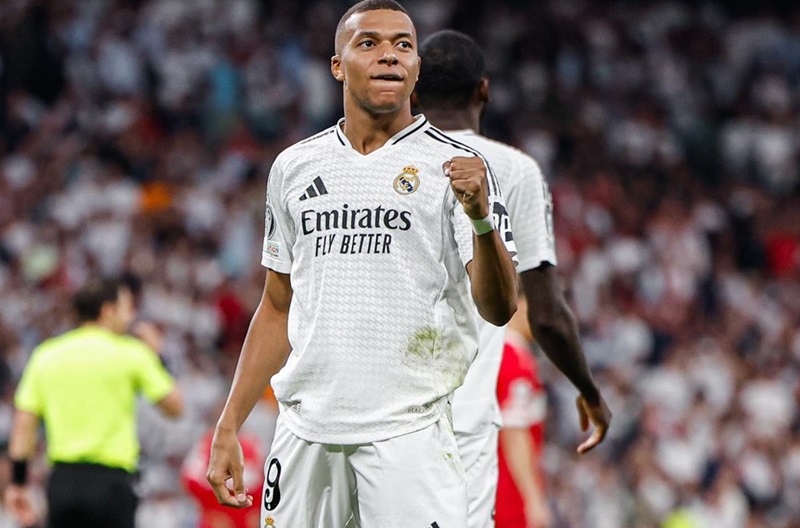 Kylian Mbappe bersama Real Madrid