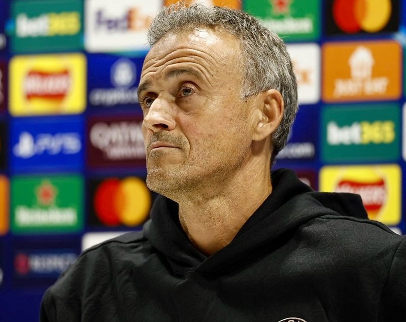 Luis Enrique, pelatih PSG