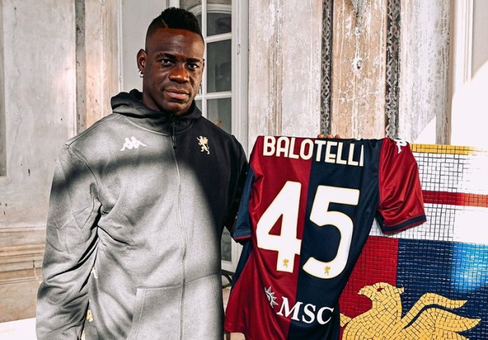 Mario Balotelli gabung Genoa