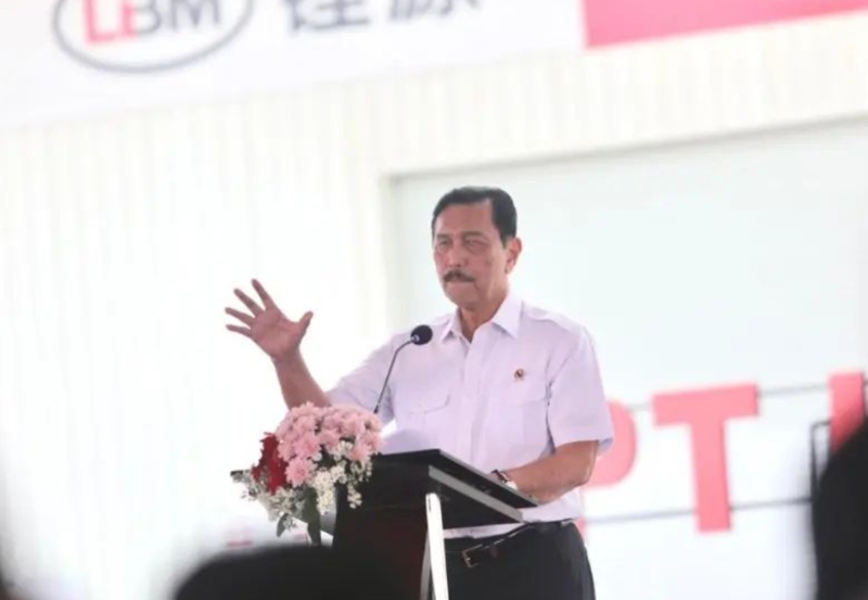 Menko Marves Luhut Binsar Pandjaitan