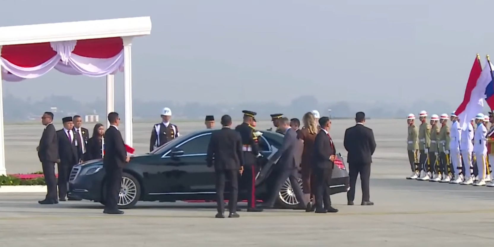 PM Rusia Denis Manturov Tiba di Indonesia